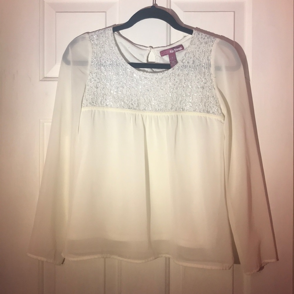 Cream Colored Blouse